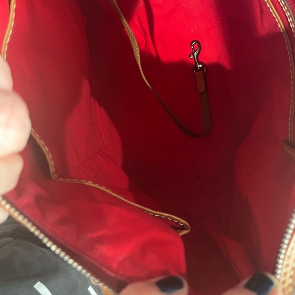 Color: French Blue. 11’’ wide. Pictures to show condition of bag. - Picture 2 of 9